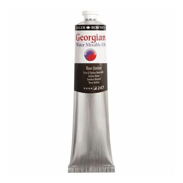 Daler Rowney Georgian 200 ml 247 Raw Umber Water Mixable Oil Su Bazlı Yağlı Boya