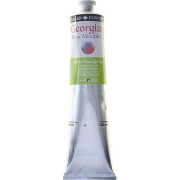 Daler Rowney Georgian 200 ml 350 Cinnabar Green Water Mixable Oil Su Bazlı Yağlı Boya