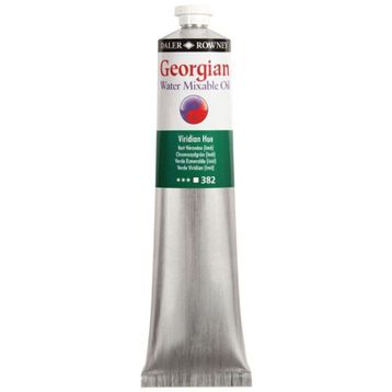 Daler Rowney Georgian 200 ml 382 Viridian Hue Water Mixable Oil Su Bazlı Yağlı Boya