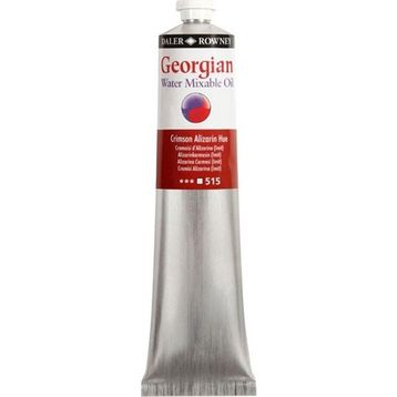 Daler Rowney Georgian 200 ml 515 Crimson Alizarin Hue Water Mixable Oil Su Bazlı Yağlı Boya