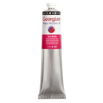 Daler Rowney Georgian 200 ml 561 Rose Madder Water Mixable Oil Su Bazlı Yağlı Boya