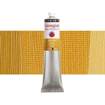 Daler Rowney Georgian 200 ml 663 Yellow Ochre Water Mixable Oil Su Bazlı Yağlı Boya
