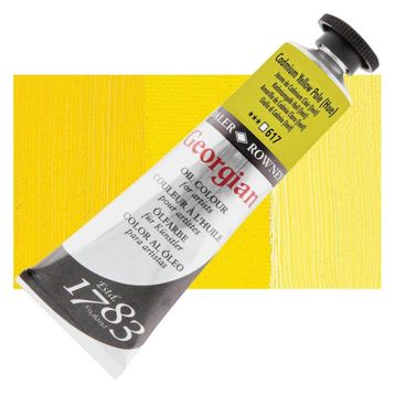 Daler Rowney Georgian 38 ML N:617 Cadmium Yellow Pale Yağlı Boya