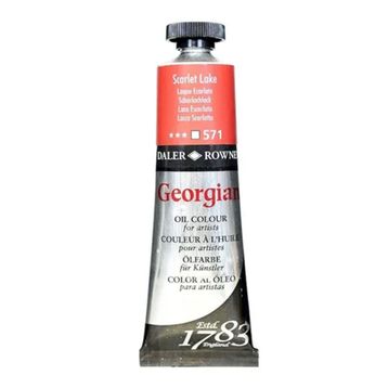 Daler Rowney Georgian 38 ML No:571 Scarlet Lake Yağlı Boya