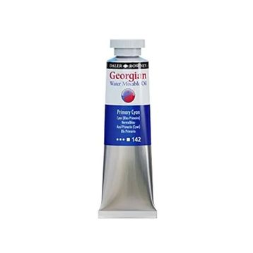Daler Rowney Georgian Gwamo Sulandirilabilir Primary Cyan 37 ml Yağlı Boya