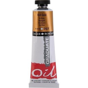 Daler Rowney Graduate Grad Oil Rich Gold 38 ml Yağlı Boya