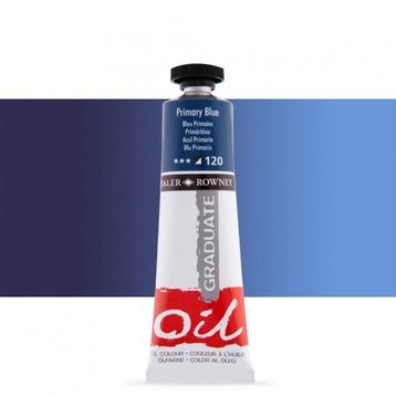 Daler Rowney Graduate Oil Color 38 ml Primary Blue Yağlı Boya