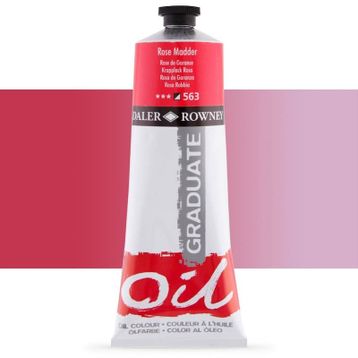 Daler Rowney Graduate Oil Color 38 ml Rose Madder Yağlı Boya