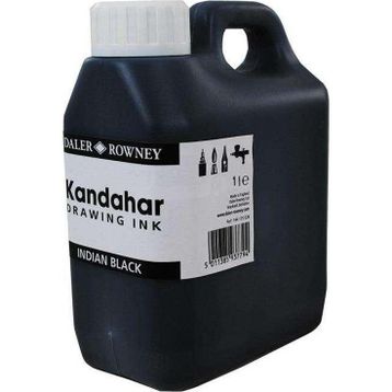 Daler Rowney Kandahar Black 1 lt Mürekkep