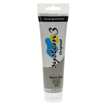 Daler Rowney N:078 Warm Grey System 3 Akrilik Boya