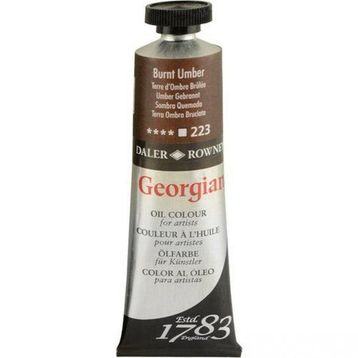 Daler Rowney N:223 Burnt Umber 38 ML Georgian Yağlı Boya