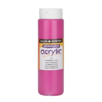 Daler Rowney N:537 Permanent Rose 500 ML Graduate Akrilik Boya