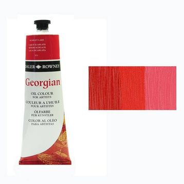 Daler Rowney N:571 Scarlet Lake 225 ML Georgian Yağlı Boya