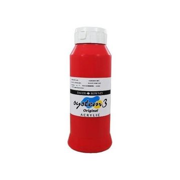 Daler Rowney System 3 Cadmium Red 1000 ml Akrilik Boya