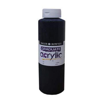 Daler Rowney System 3 Mars Black 1000 ml Akrilik Boya