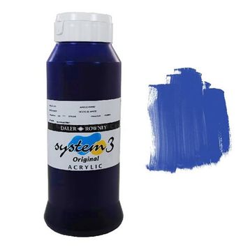 Daler Rowney System 3 Ultramarine 1000 ml Akrilik Boya