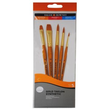 Daler Rowney Taklon 5’li Fırça Seti