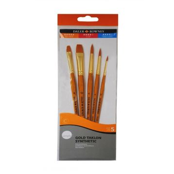 Daler Rowney Taklon 5’li Fırça Seti