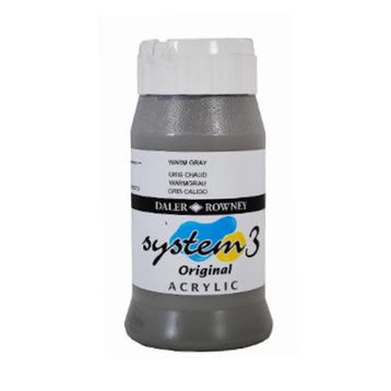 Daler Rowney Warm Grey 078 500 ml System 3 Akrilik Boya