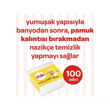 Dalin 100 Adet Kulak Çubuğu