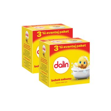 Dalin 100 gr 3'lü Avantaj Paketi Bebe Sabun