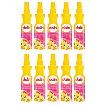 Dalin 10x200 ml Badem Özlü Kolay Saç Tarama Spreyi
