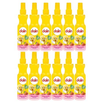 Dalin 12x200 ml Badem Özlü Kolay Saç Tarama Spreyi