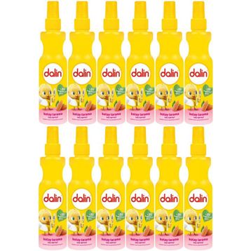 Dalin 12x200 ml Badem Özlü Kolay Saç Tarama Spreyi