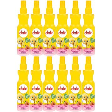 Dalin 12x200 ml Badem Özlü Kolay Saç Tarama Spreyi