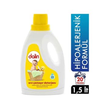 Dalin 1500 ml Bebek Sıvı Çamaşır Deterjanı Hipoalerjenik Formül