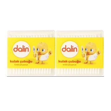 Dalin 2x100 Adet Kulak Çubuğu