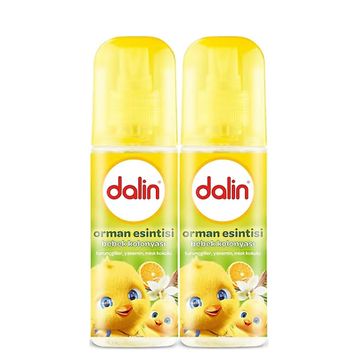 Dalin 2x150 ml Orman Esintisi Sprey Bebek Kolonyası