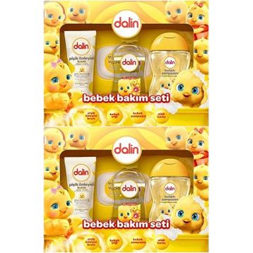 Dalin 2x4 Parça Yenidoğan Bebek Bakım Seti