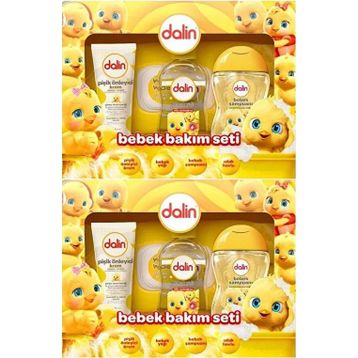 Dalin 2x4 Parça Yenidoğan Bebek Bakım Seti