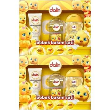 Dalin 2x4 Parça Yenidoğan Bebek Bakım Seti
