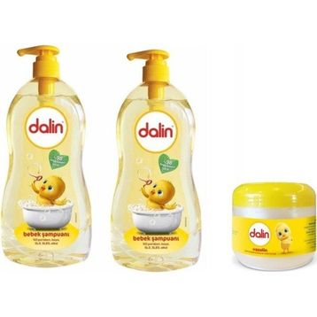 Dalin 2x700 ml Bebek Şampuanı + 100 ml Vazelin