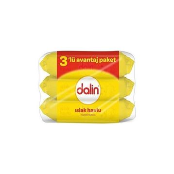 Dalin 3 Adet 8'li Islak Havlu