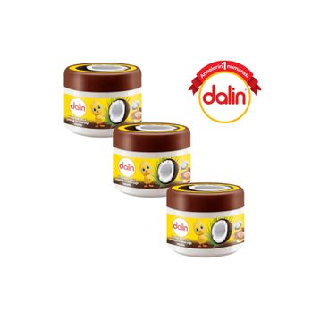 Dalin 3x100 ml Hindistan Cevizli Vazelin