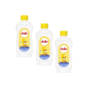 Dalin 3x200 ml Rahat Ve Mutlu Vanilya Kokulu Bebek Yağı
