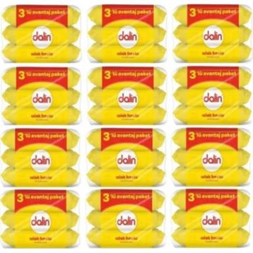Dalin 3x56'lı 3'lü Islak Mendil