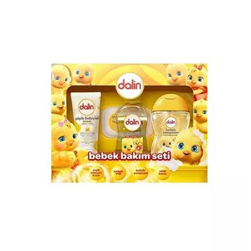 Dalin 4 Parça Yenidoğan Bebek Bakım Seti