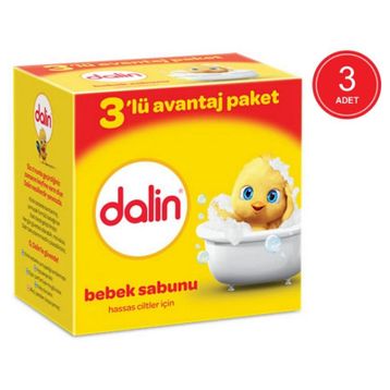 Dalin 4x100 gr 3'lü Avantaj Paket Bebek Sabunu