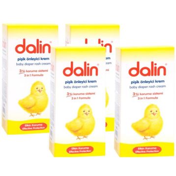 Dalin 4x100 ml Pişik Kremi