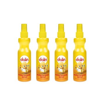 Dalin 4x200 ml Badem Özlü Kolay Saç Tarama Spreyi
