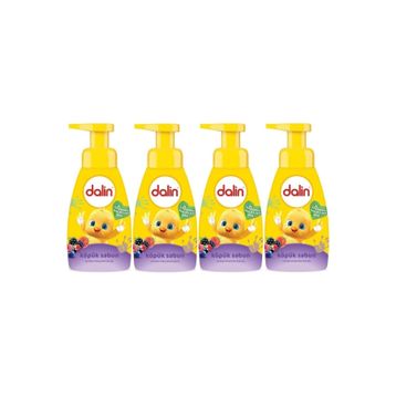 Dalin 4x200 ml Orman Meyveli Köpük Sabun