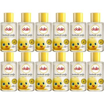 Dalin 50 ml 12 Adet Klasik Mini Bebek Yağı