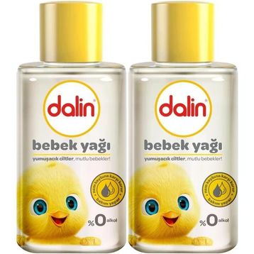 Dalin 50 ml 2 Adet Klasik Mini Bebek Yağı
