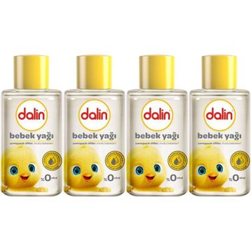 Dalin 50 ml 4 Adet Klasik Mini Bebek Yağı