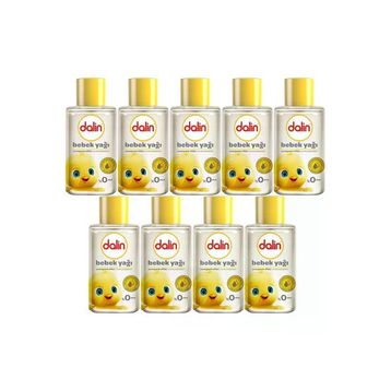 Dalin 50 ml 9 Adet Klasik Mini Bebek Yağı