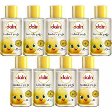 Dalin 50 ml 9 Adet Klasik Mini Bebek Yağı